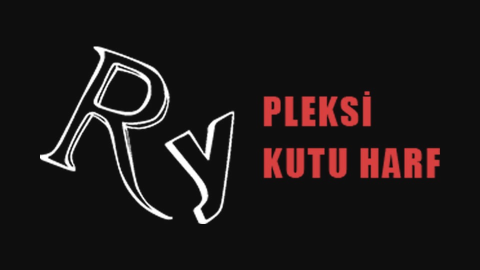 Pleksi Kutu Harf Tabela